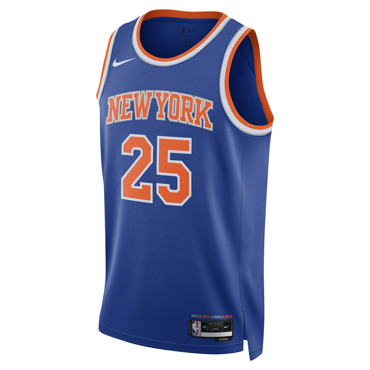 Mikal Bridges New York Knicks Unisex 2024 Offseason Addition Swingman Jersey Blue - Nike