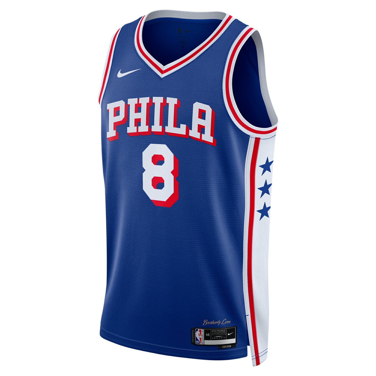 Paul George Philadelphia 76ers Unisex 2024 Offseason Addition Swingman Jersey Royal - Nike