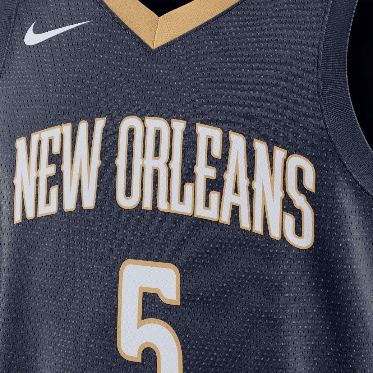 Dejounte Murray New Orleans Pelicans Unisex 2024 Offseason Addition Swingman Jersey Navy - Nike