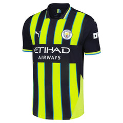Manchester City 2024/25 Away Replica Custom Jersey Navy - Puma outlet