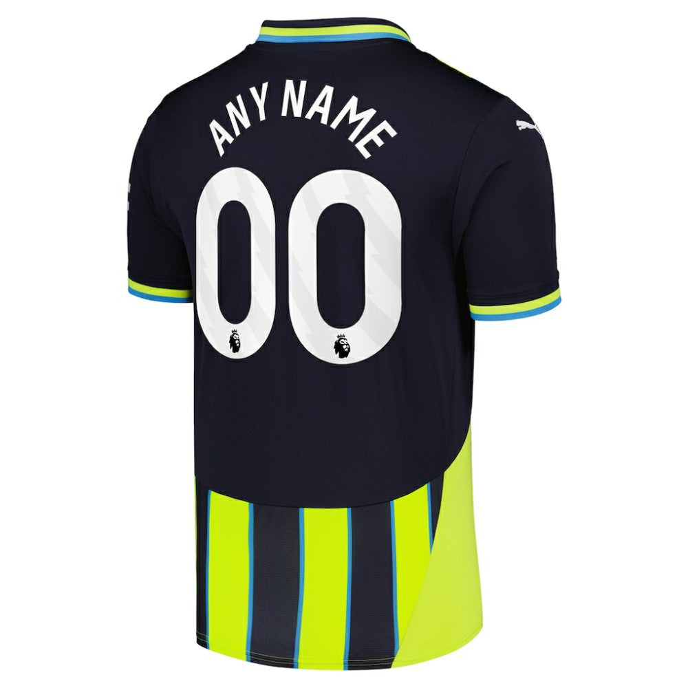 Manchester City 2024/25 Away Replica Custom Jersey Navy - Puma outlet
