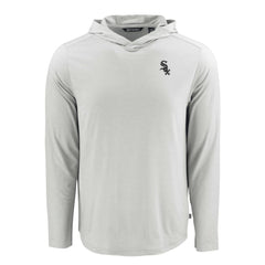 Chicago White Sox Cutter & Buck Coastline Epic Comfort Recycled Eco Hoodie Long Sleeve T-Shirt - Gray Hoodies