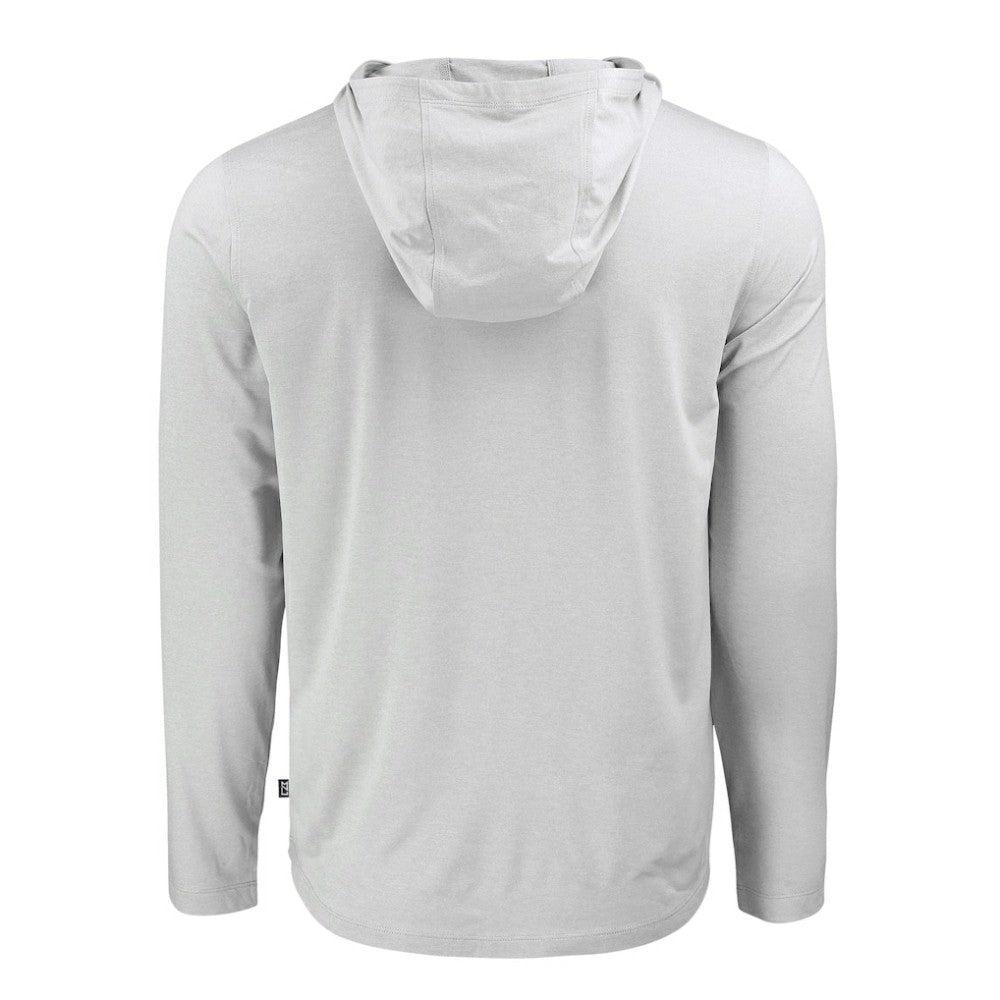 Chicago White Sox Cutter & Buck Coastline Epic Comfort Recycled Eco Hoodie Long Sleeve T-Shirt - Gray Hoodies