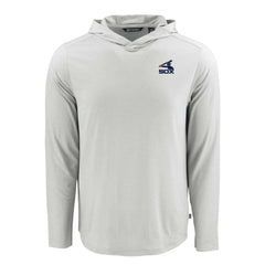 Chicago White Sox Cutter & Buck Coastline Epic Comfort Recycled Eco Hoodie Long Sleeve T-Shirt - Gray Hoodies