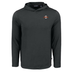 San Francisco Giants Cutter & Buck Coastline Epic Comfort Recycled Eco Hoodie Long Sleeve T-Shirt - Black Hoodies