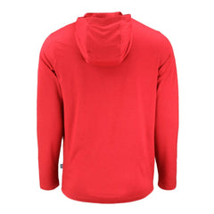 St. Louis Cardinals Cutter & Buck Coastline Epic Comfort Recycled Eco Hoodie Long Sleeve T-Shirt - Red Hoodies