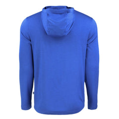 Texas Rangers Cutter & Buck Coastline Epic Comfort Recycled Eco Hoodie Long Sleeve T-Shirt - Royal Hoodies