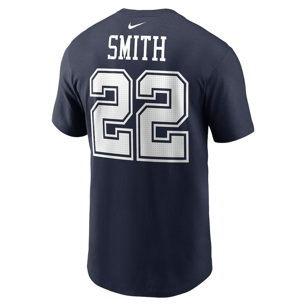 Emmitt Smith Dallas Cowboys Retired Player Name & Number T-Shirt - Navy T-shirts