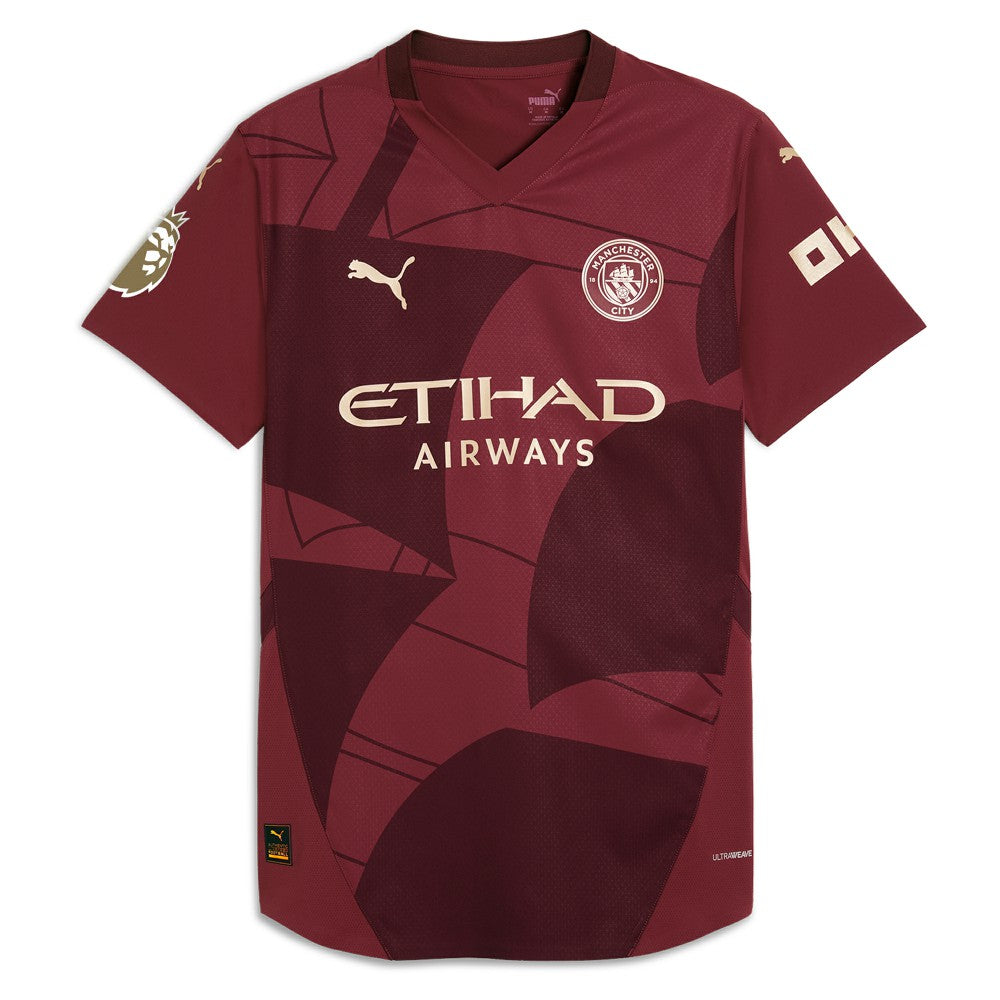 Erling Haaland Manchester City 2024/25 Third Player Jersey Burgundy - Puma sale