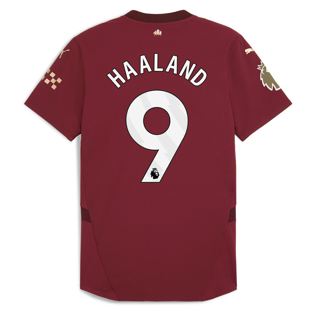 Erling Haaland Manchester City 2024/25 Third Player Jersey Burgundy - Puma sale