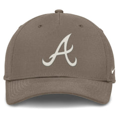 Atlanta Braves Nike Rise Performance Adjustable Hat - Brown Hats