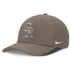 Colorado Rockies Nike Rise Performance Adjustable Hat - Brown Hats