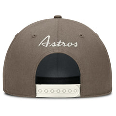 Houston Astros Nike Rise Performance Adjustable Hat - Brown Hats