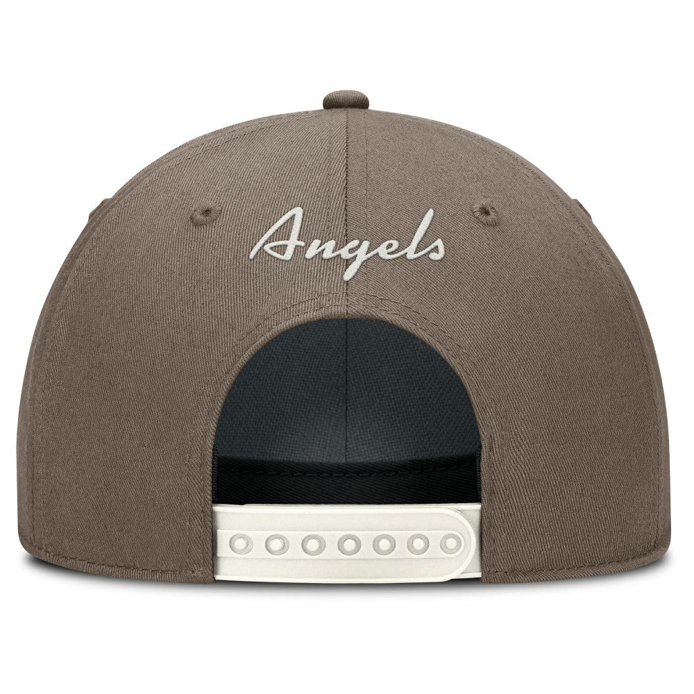 Los Angeles Angels Nike Rise Performance Adjustable Hat - Brown Hats