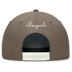 Los Angeles Angels Nike Rise Performance Adjustable Hat - Brown Hats