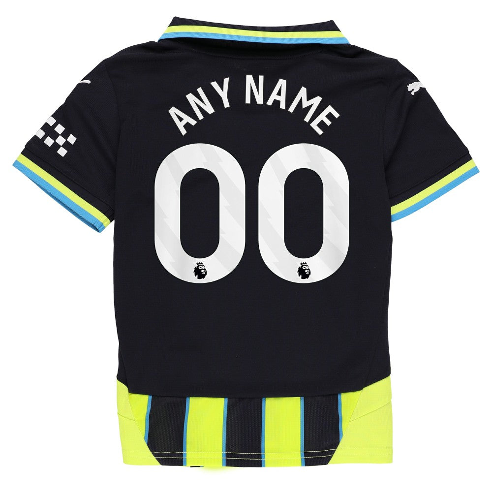 Manchester City Youth 2024/25 Away Replica Custom Jersey Navy - Puma discount