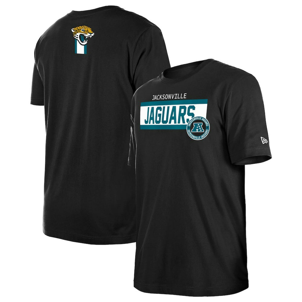 Jacksonville Jaguars New Era 3rd Down High Density Print T-Shirt - Black T-shirts