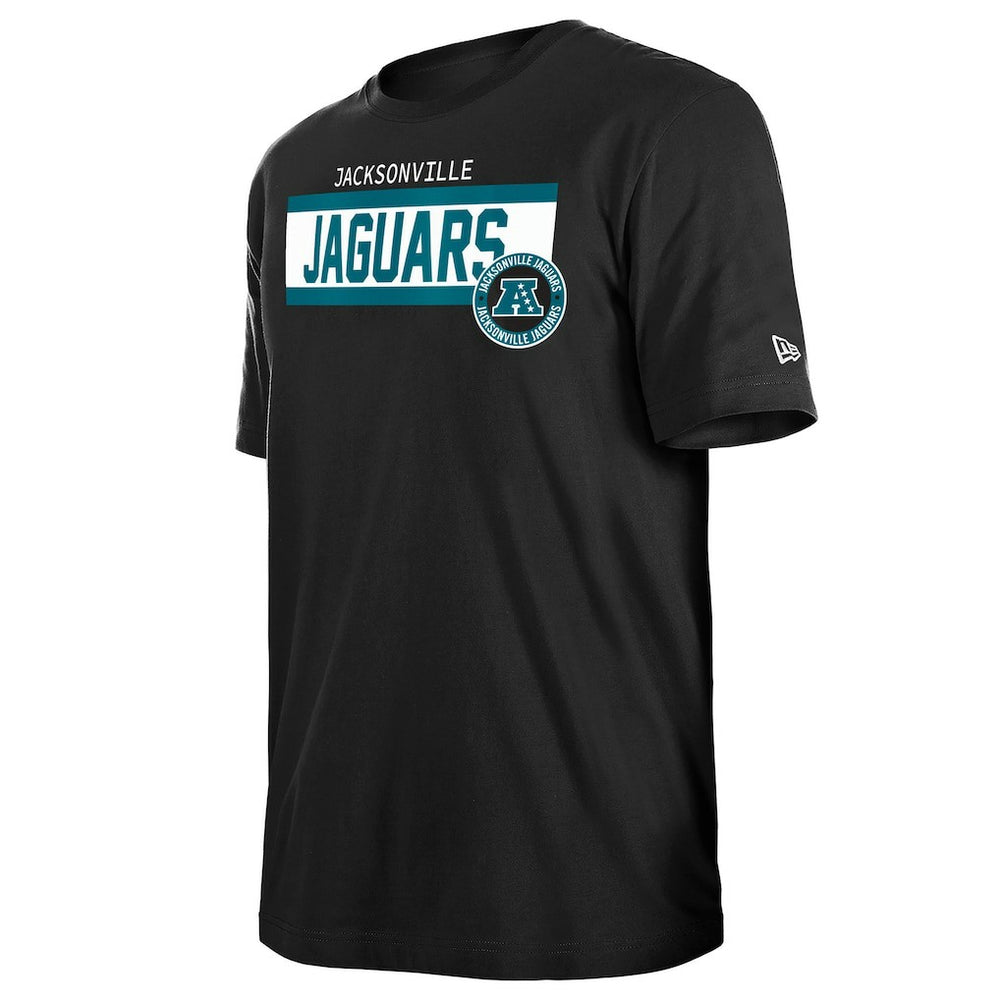 Jacksonville Jaguars New Era 3rd Down High Density Print T-Shirt - Black T-shirts