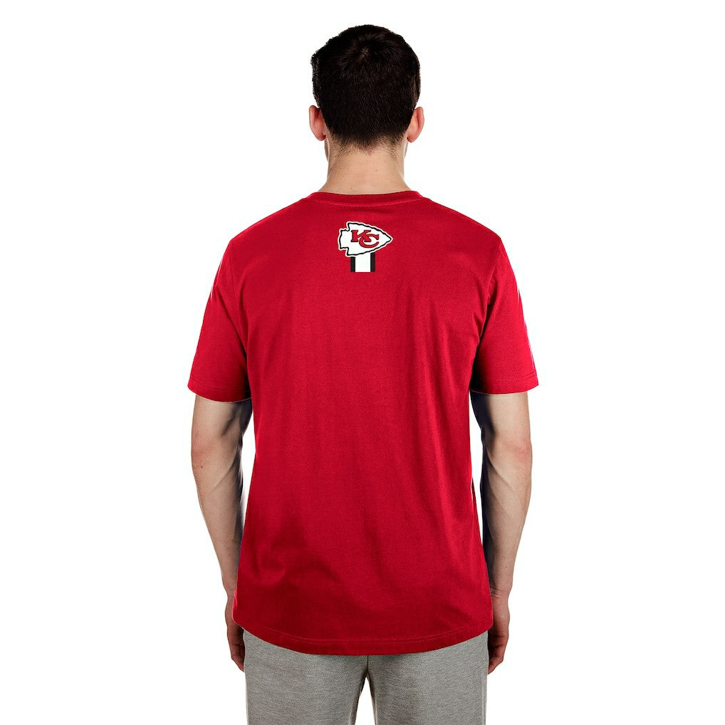 Kansas City Chiefs New Era 3rd Down High Density Print T-Shirt - Red T-shirts
