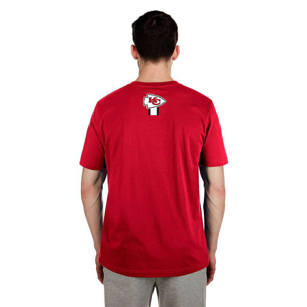 Kansas City Chiefs New Era 3rd Down High Density Print T-Shirt - Red T-shirts