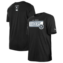 Las Vegas Raiders New Era 3rd Down High Density Print T-Shirt - Black T-shirts