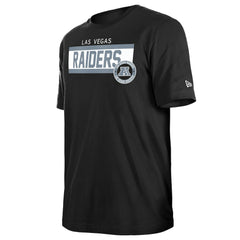 Las Vegas Raiders New Era 3rd Down High Density Print T-Shirt - Black T-shirts