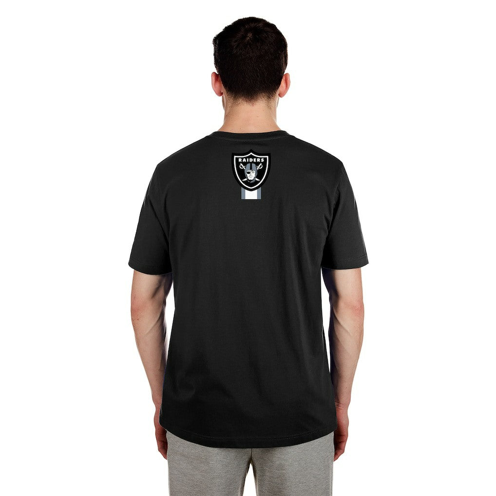 Las Vegas Raiders New Era 3rd Down High Density Print T-Shirt - Black T-shirts