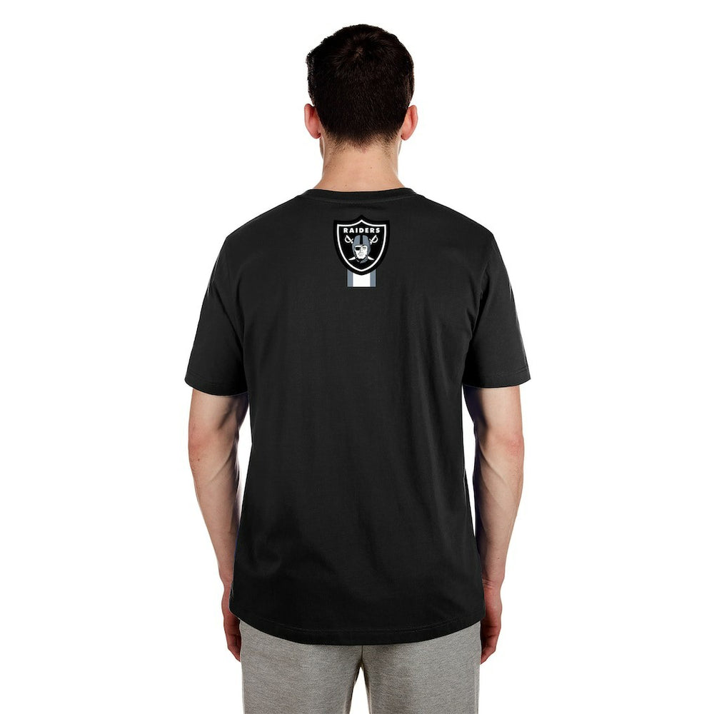 Las Vegas Raiders New Era 3rd Down High Density Print T-Shirt - Black T-shirts