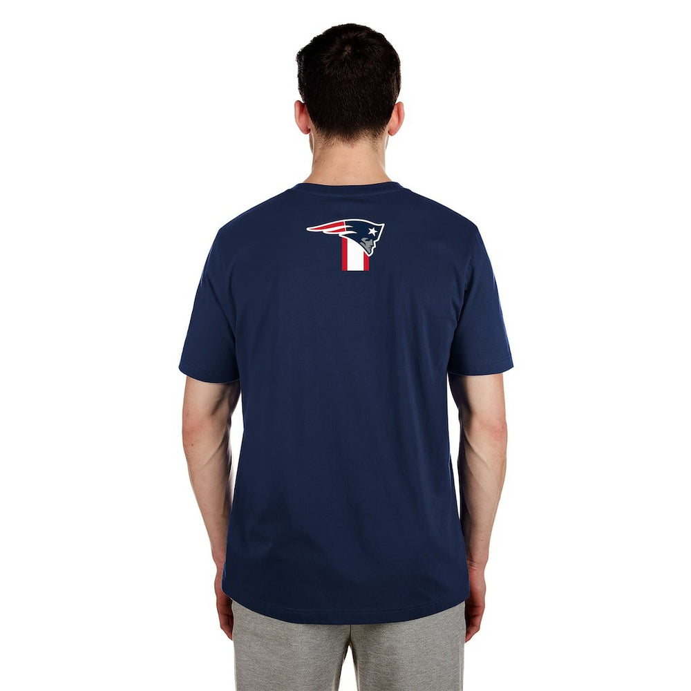 New England Patriots New Era 3rd Down High Density Print T-Shirt - Navy T-shirts