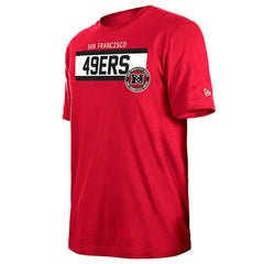 San Francisco 49ers New Era 3rd Down High Density Print T-Shirt - Scarlet T-shirts