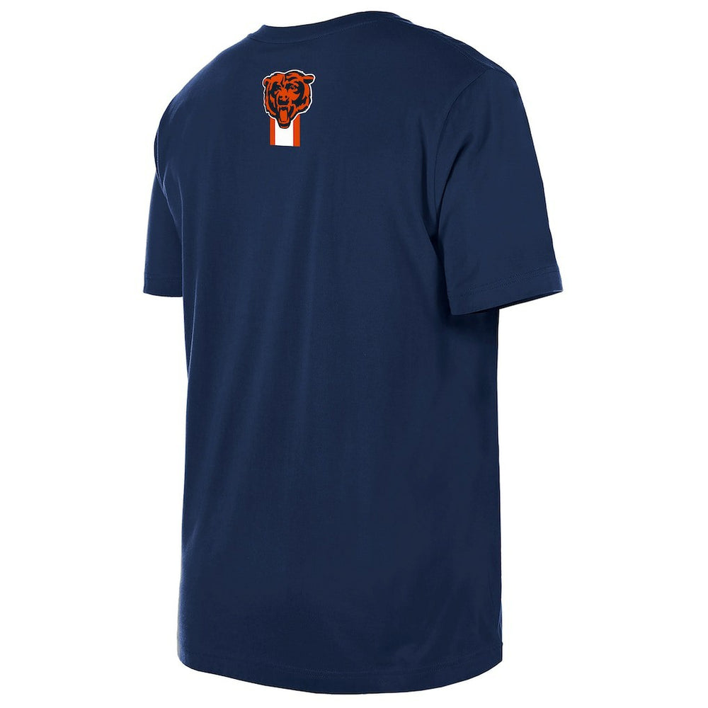 Chicago Bears New Era 3rd Down High Density Print T-Shirt - Navy T-shirts