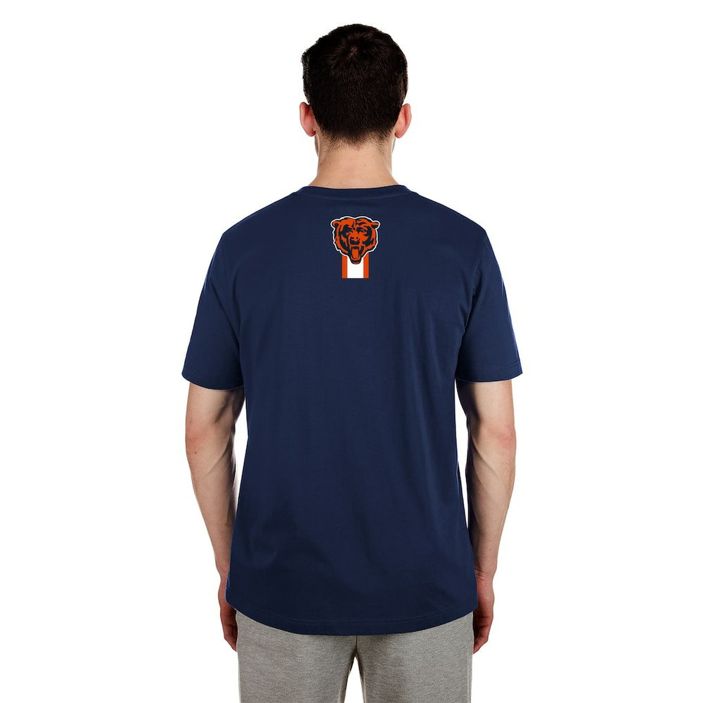 Chicago Bears New Era 3rd Down High Density Print T-Shirt - Navy T-shirts