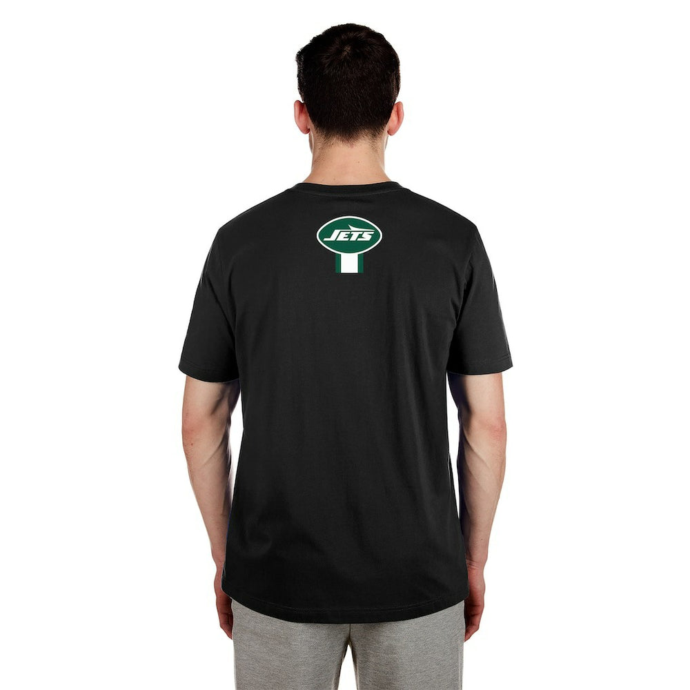 New York Jets New Era 3rd Down High Density Print T-Shirt - Black T-shirts