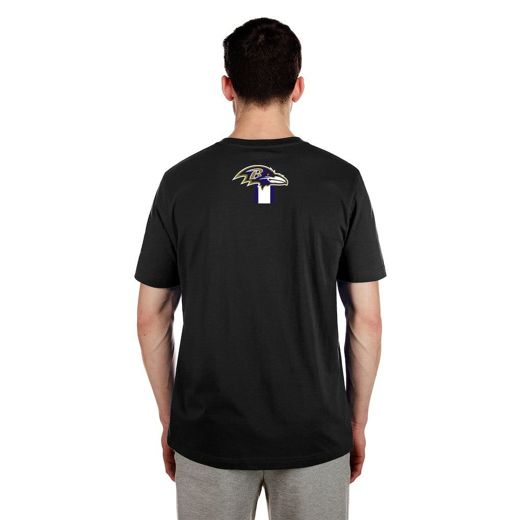 Baltimore Ravens New Era 3rd Down High Density Print T-Shirt - Black T-shirts