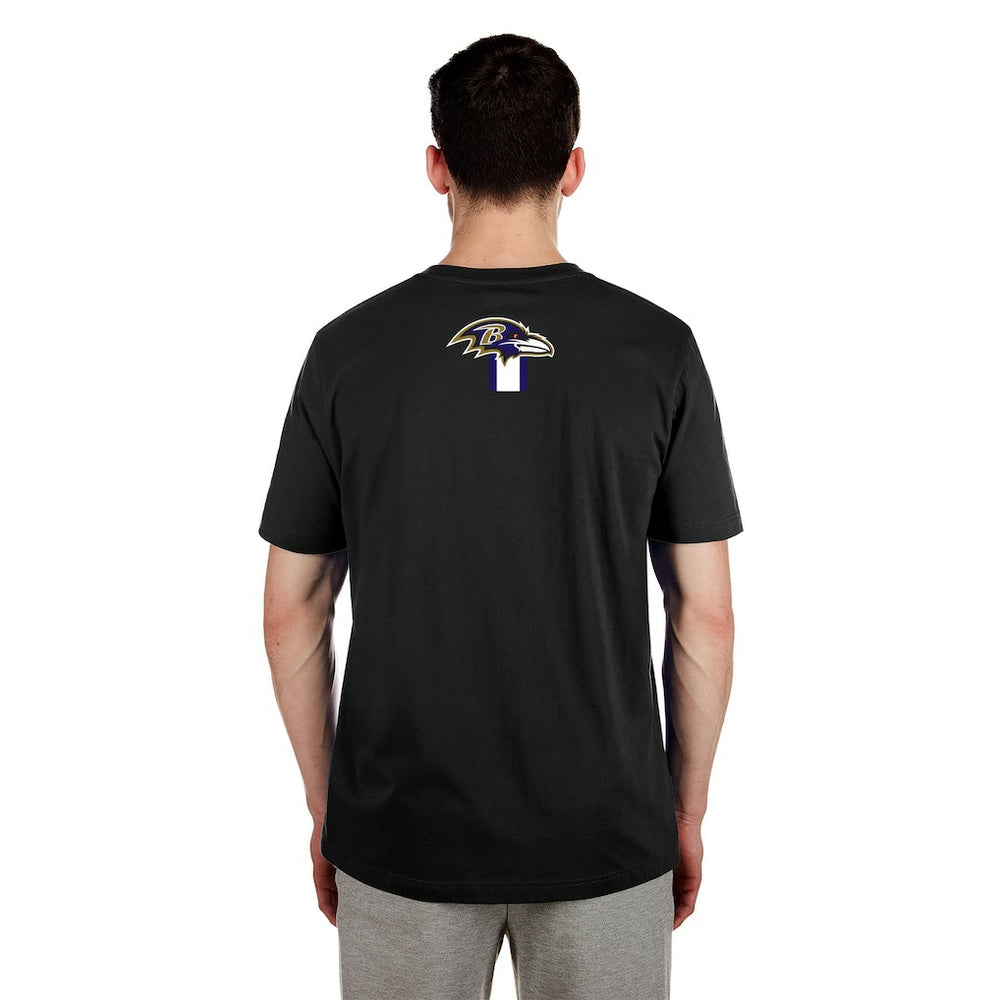 Baltimore Ravens New Era 3rd Down High Density Print T-Shirt - Black T-shirts
