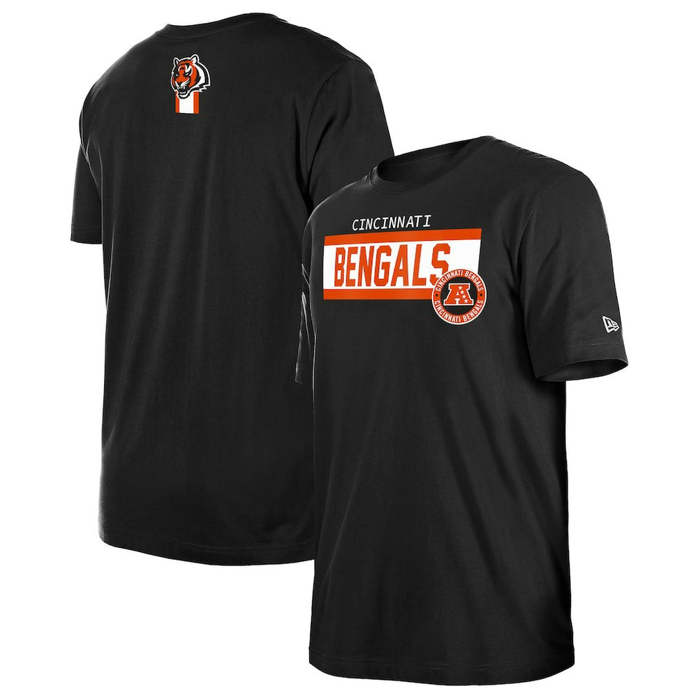Cincinnati Bengals New Era 3rd Down High Density Print T-Shirt - Black T-shirts