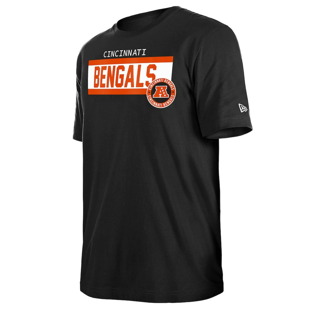Cincinnati Bengals New Era 3rd Down High Density Print T-Shirt - Black T-shirts