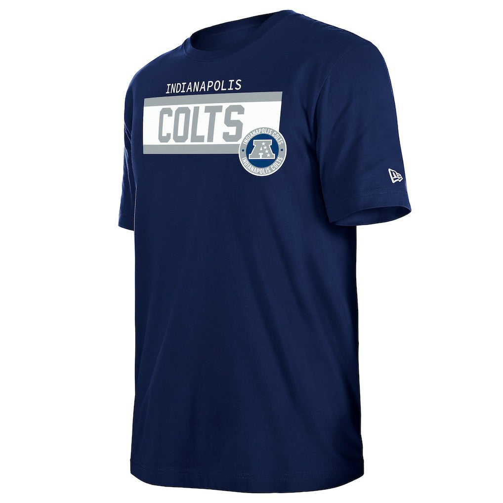 Indianapolis Colts New Era 3rd Down High Density Print T-Shirt - Navy T-shirts