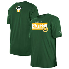 Green Bay Packers New Era 3rd Down High Density Print T-Shirt - Green T-shirts