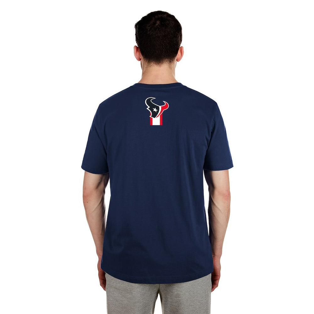 Houston Texans New Era 3rd Down High Density Print T-Shirt - Navy T-shirts