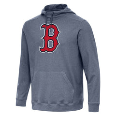 Boston Red Sox Antigua Cloud Pullover Hoodie - Heather Navy Hoodies