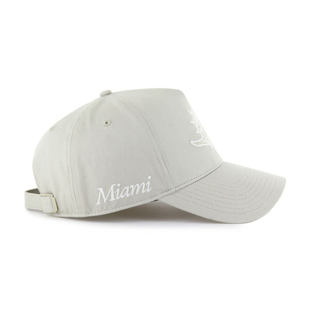 Miami Dolphins '47 Foundation Offside Adjustable Hat - Cream Hats