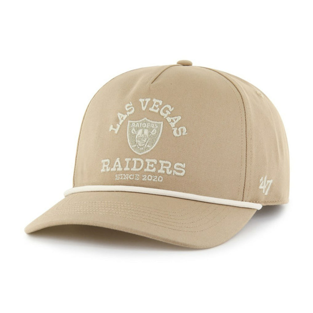 Las Vegas Raiders '47 Canyon Ranchero Hitch Adjustable Hat - Khaki Hats