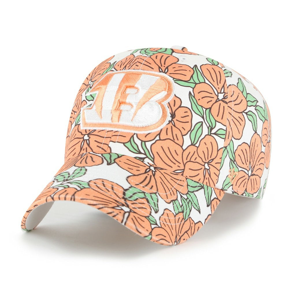 Cincinnati Bengals '47 Women's Florentina Clean Up Adjustable Hat - White Hats