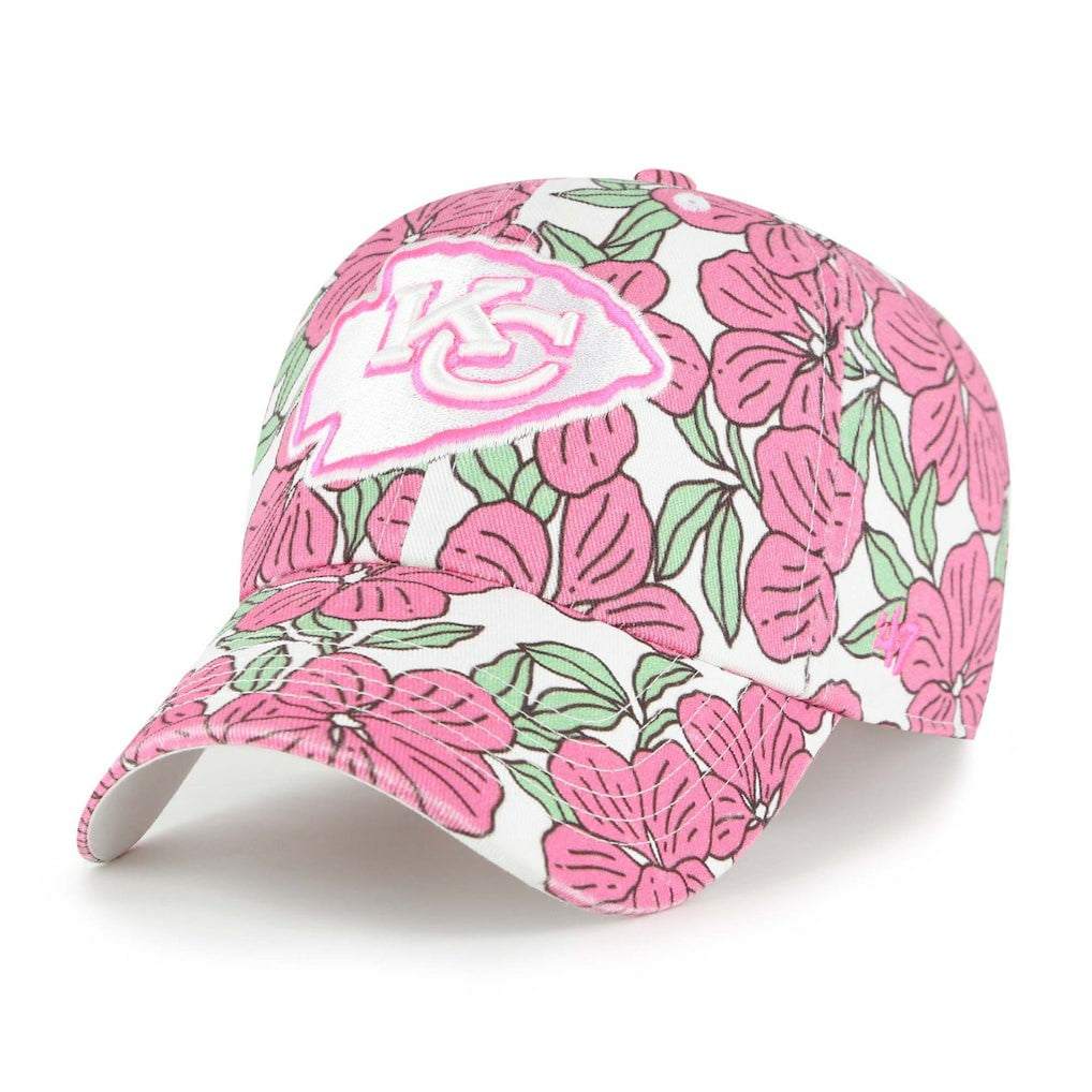 Kansas City Chiefs '47 Women's Florentina Clean Up Adjustable Hat - White Hats
