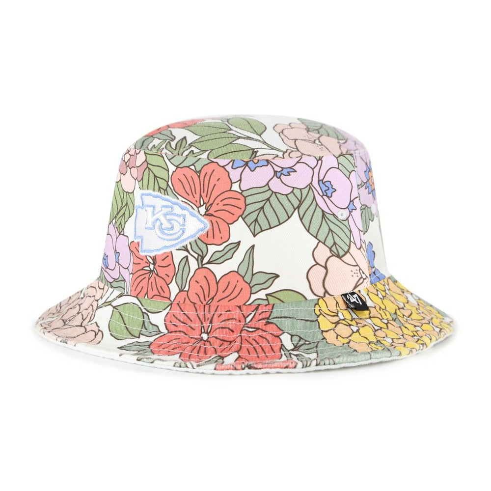 Kansas City Chiefs '47 Women's Florentina Bucket Hat - White Hats