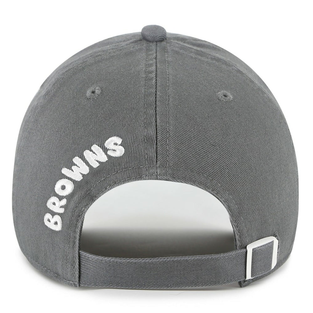 Cleveland Browns '47 Women's Bright Side Clean Up Adjustable Hat - Gray Hats