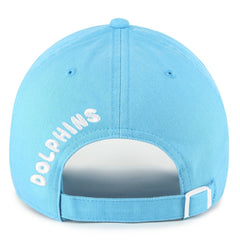 Miami Dolphins '47 Women's Bright Side Clean Up Adjustable Hat - Blue Hats