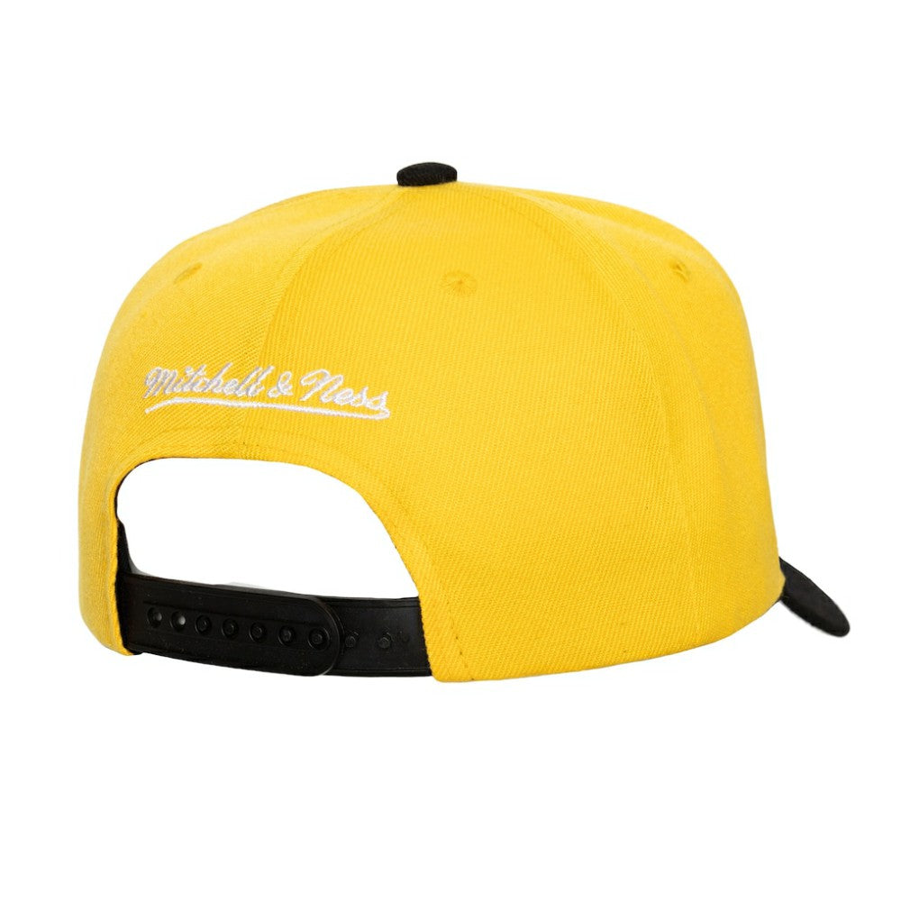 Boston Bruins Mitchell & Ness Underarch Two-Tone Pro Crown Snapback Hat - Gold/Black | US 201994432