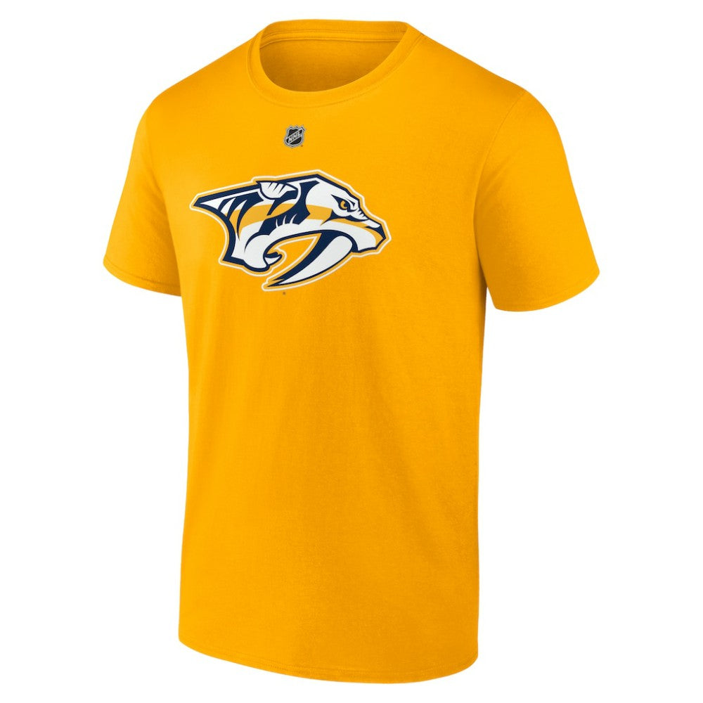 Jonathan Marchessault Nashville Predators Fanatics Authentic Stack Name & Number T-Shirt - Gold | US 201994513